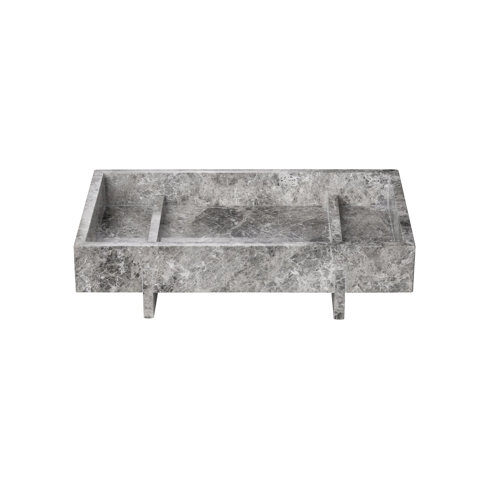 Marmor Tablett -ABENTO- Sharkskin