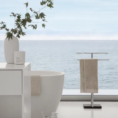 CARO Badetuch (70x140 cm) White