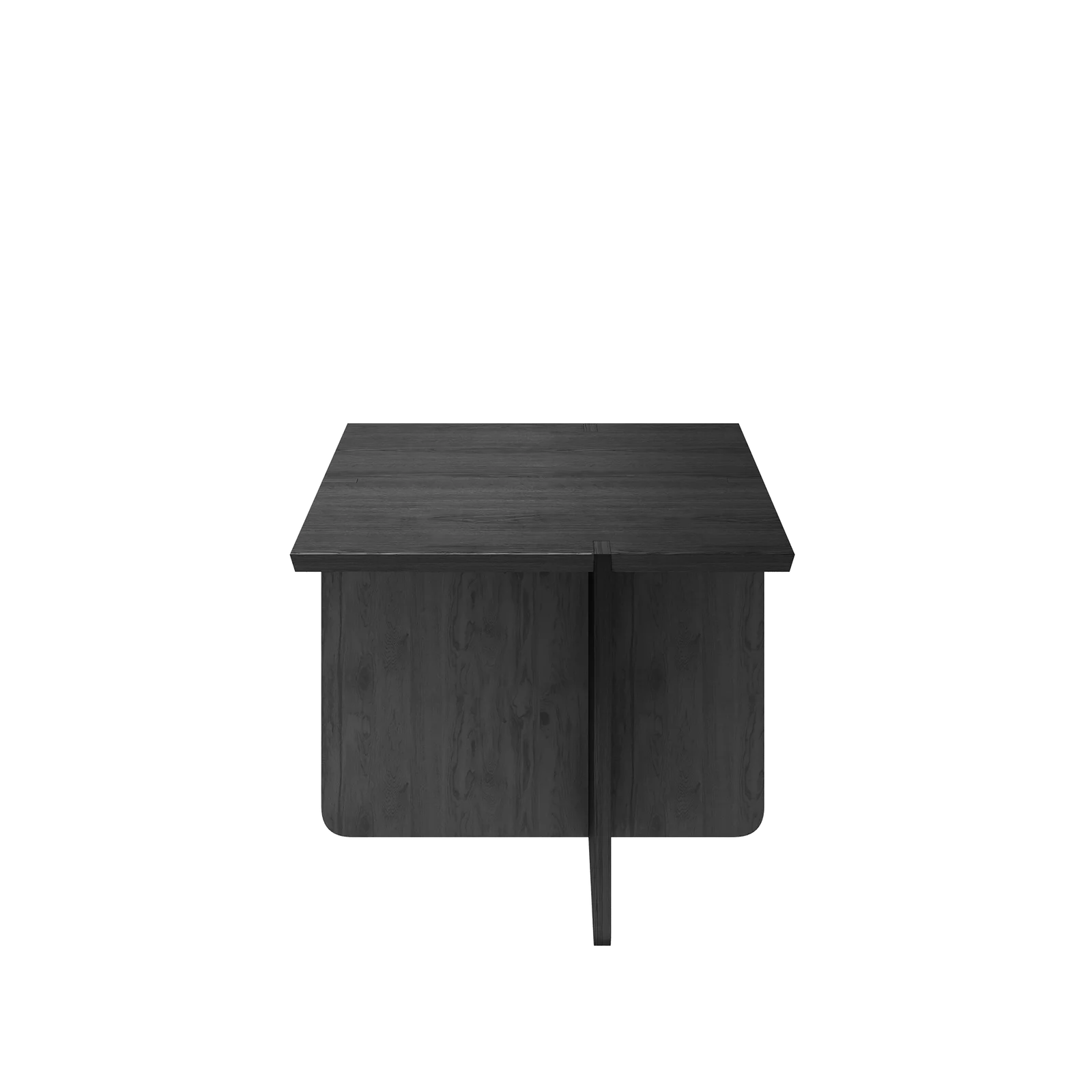 ENGAWA Beistelltisch (Oak, S) Black - Größe M
