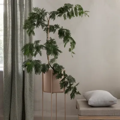 Pflanzgefaess mit Gestell -KENA- 80x29cm Nomad