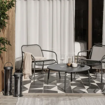 Outdoor Teppich -KIVA- Beige Melange M Cloud Melange - Größe M