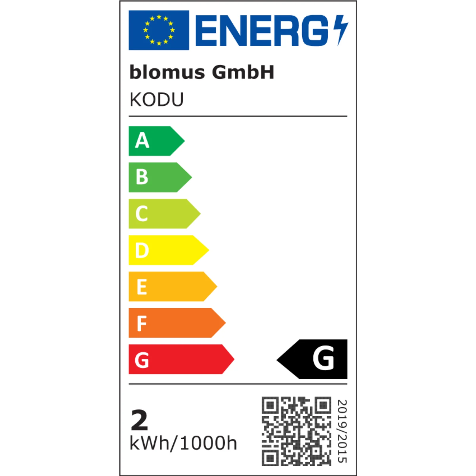 KODU Mobile LED-Leuchte Black