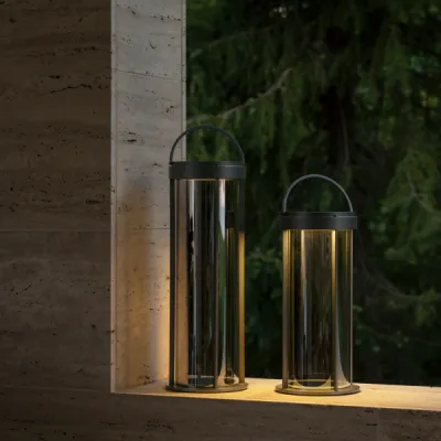 MITURO Mobile LED-Leuchte S Gunmetal, Metallic Finish