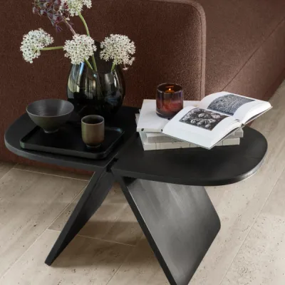 Serviertablett OKU Oak S Black - Größe M