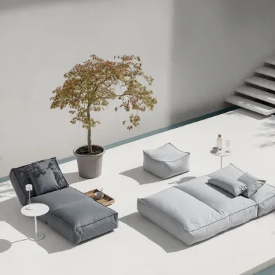 STAY Outdoor-Bett 80 x 190 cm Cloud - Größe 80 x 190 cm