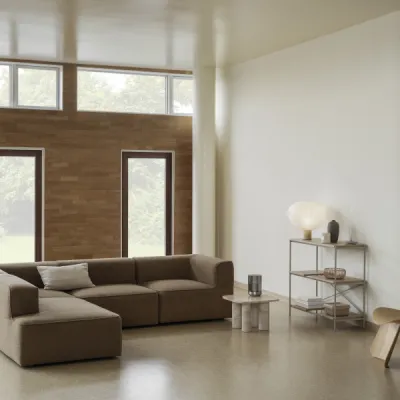 SUKOYA Metallregal (Weiß geölt, S) Nomad, White oiled Oak Veneer
