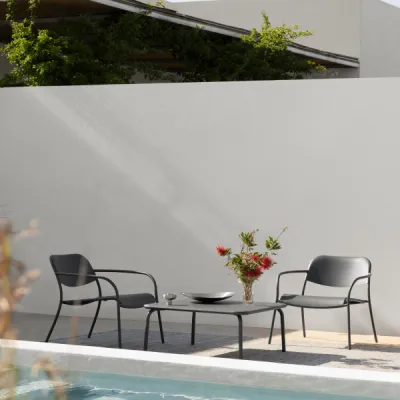 Outdoor Teppich TENDOR Zinc Melange 80 x 200 Beige Melange