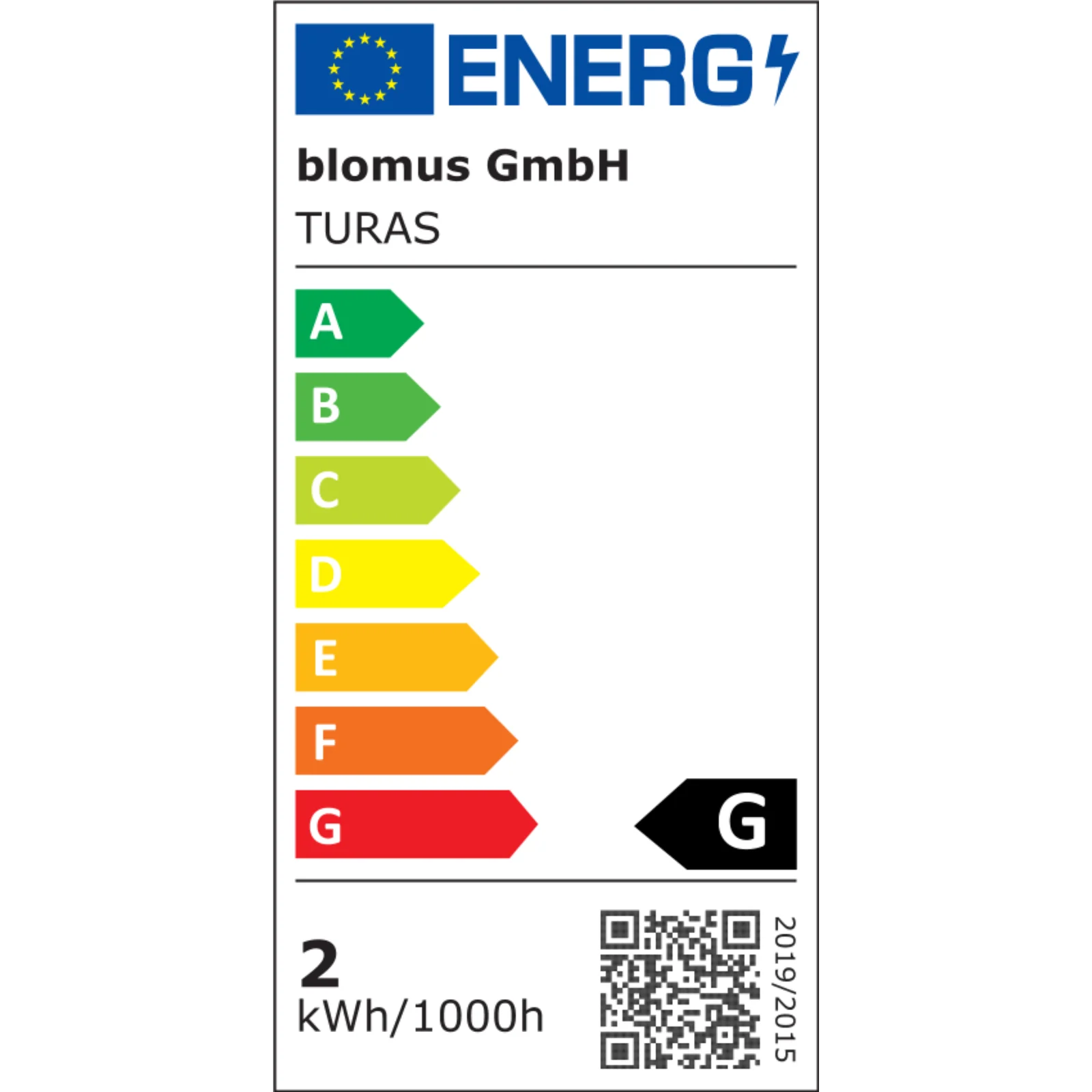 TURAS Mobile LED-Leuchte Black