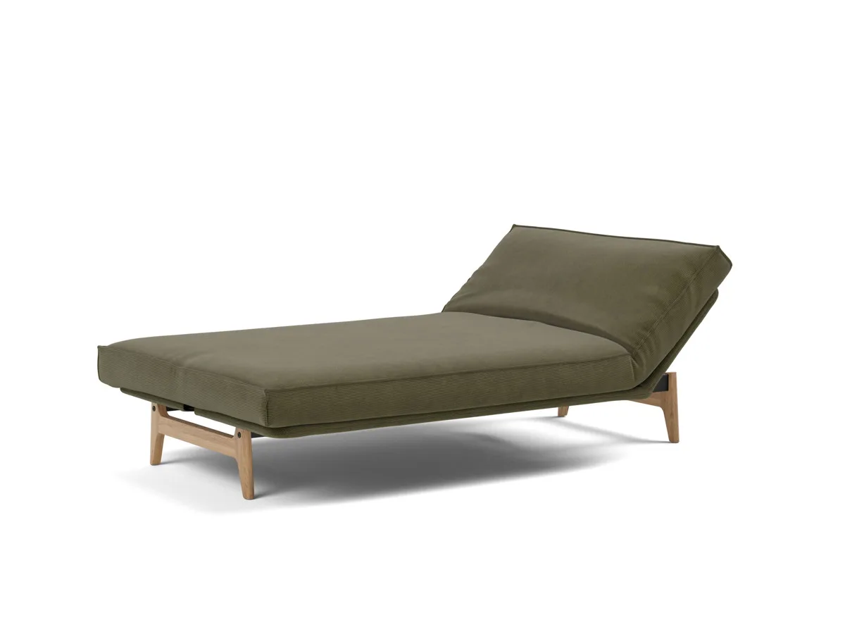 Aslak 120 Schlafsofa Sharp Plus Bezug Spring – KOPFTEIL HOCH