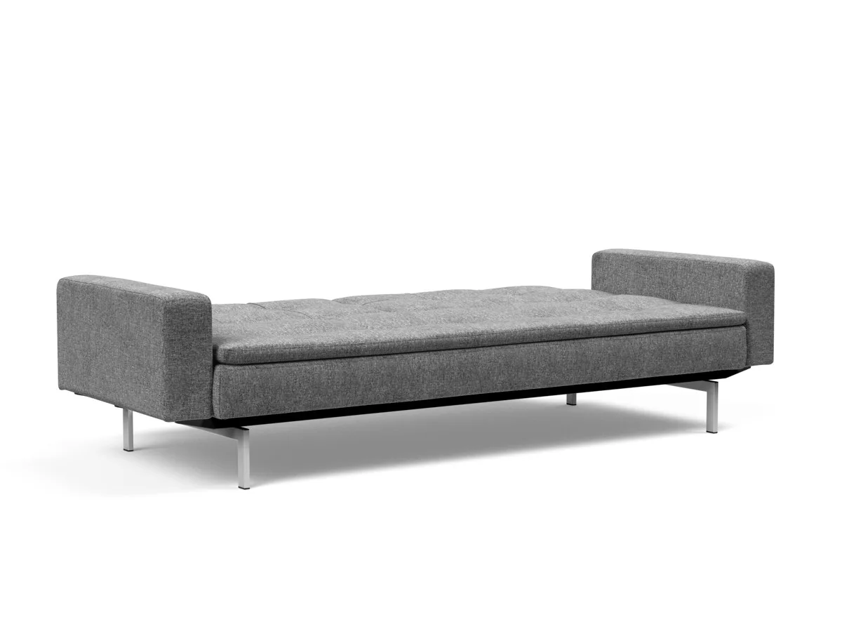 Dublexo Chrom Schlafsofa mit Armlehnen – BETT-BETT