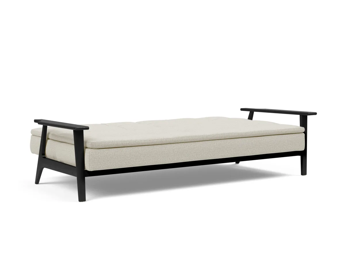 Dublexo Frej Schlafsofa Rauch-Eiche – BETT-BETT