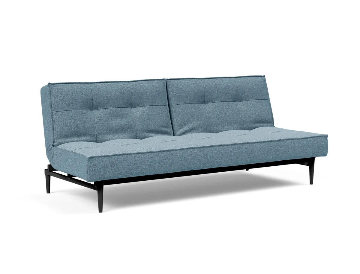 Splitback Styletto Schlafsofa Schwarze Holz – SOFA-SOFA