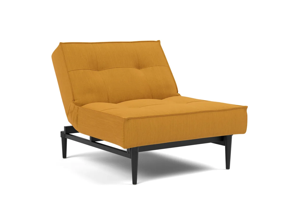 Splitback Styletto Sessel Schwarze Holz – RELAX