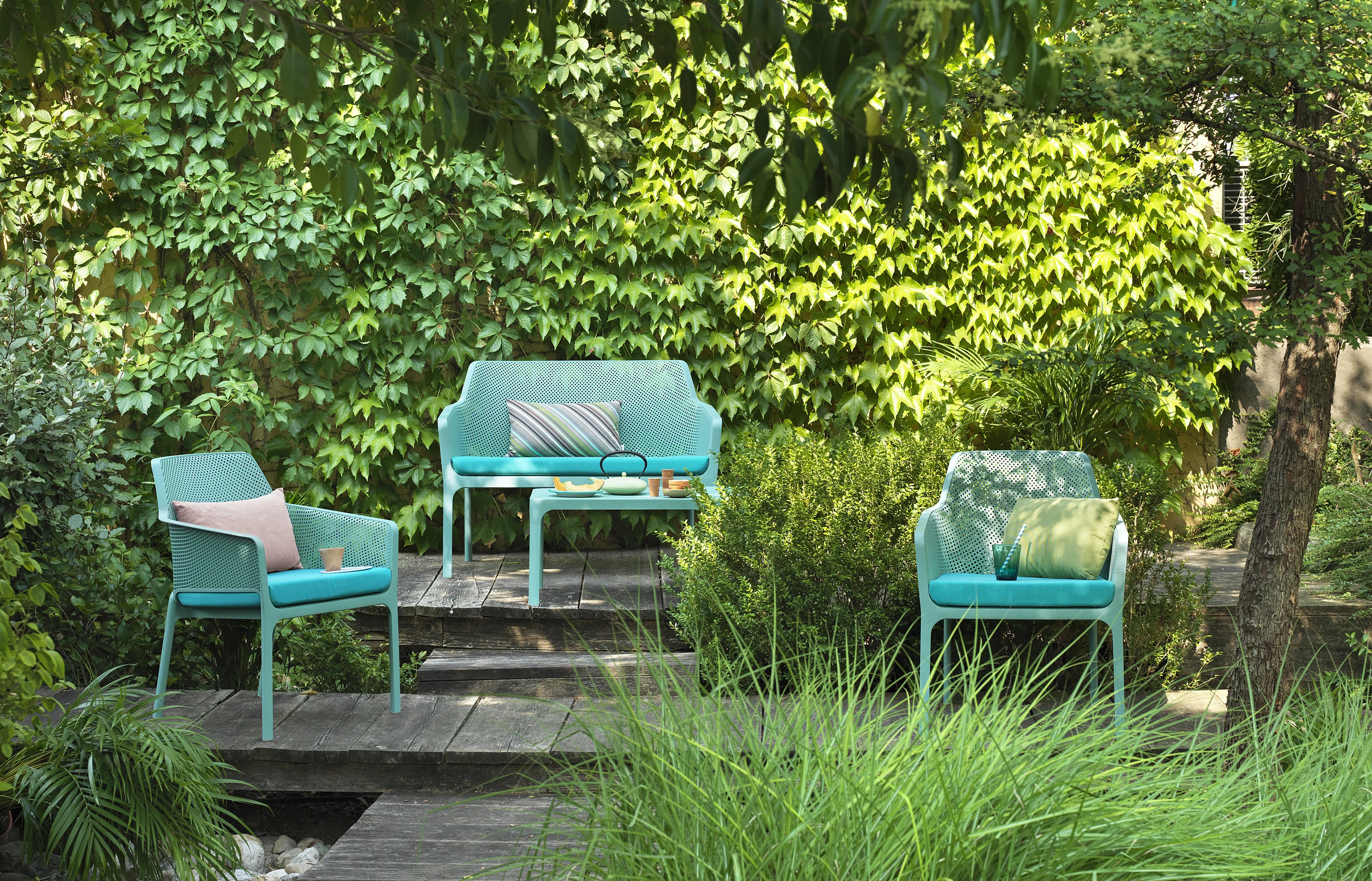 Nardi Net Bench Sofa – Outdoor-Gartenbank