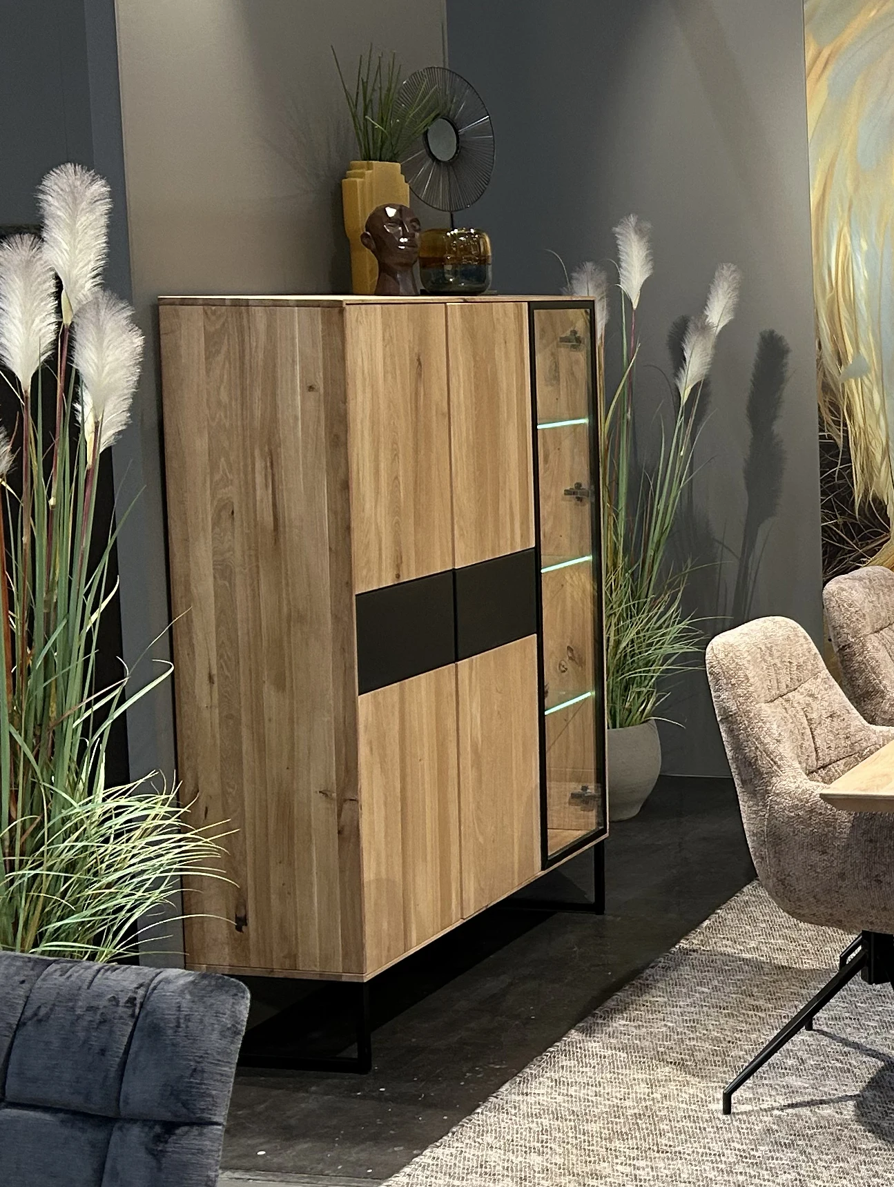 Bodahl Stirling Highboard 116 cm – Wildeiche