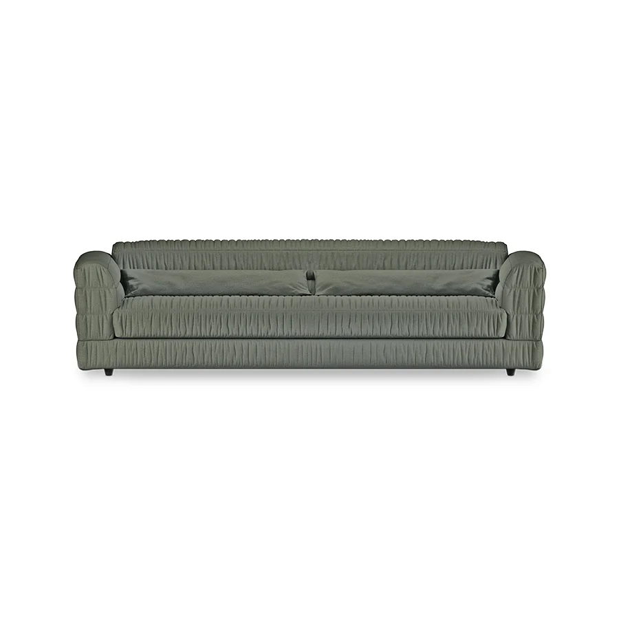 HKliving / HKliving Club Couch – Wander, Army green