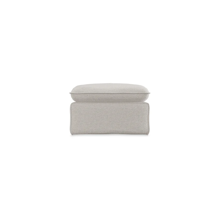 HKliving / HKliving Nomad Couch – Hocker – Cosy, Beige
