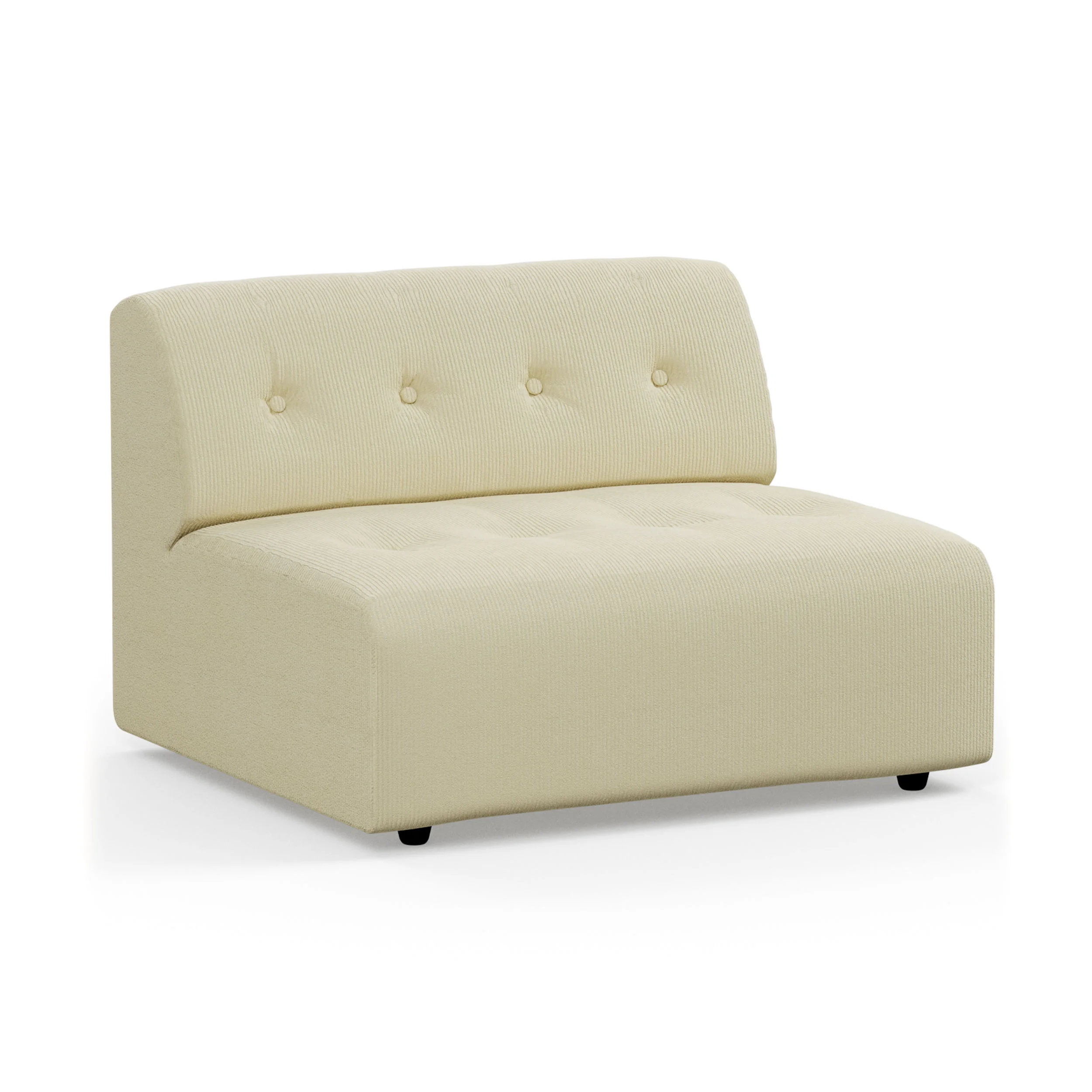 HKliving / HKliving Vint Couch – Mittelelement 1,5-Sitzer – Mzm5447