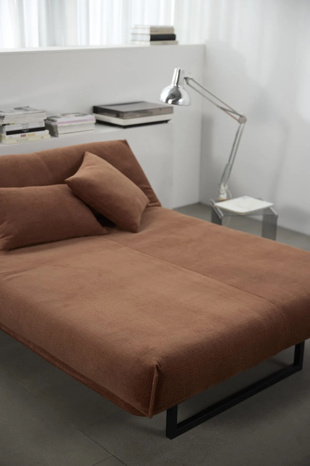 Fraction 140 Schlafsofa Sharp Plus Bezug Spring