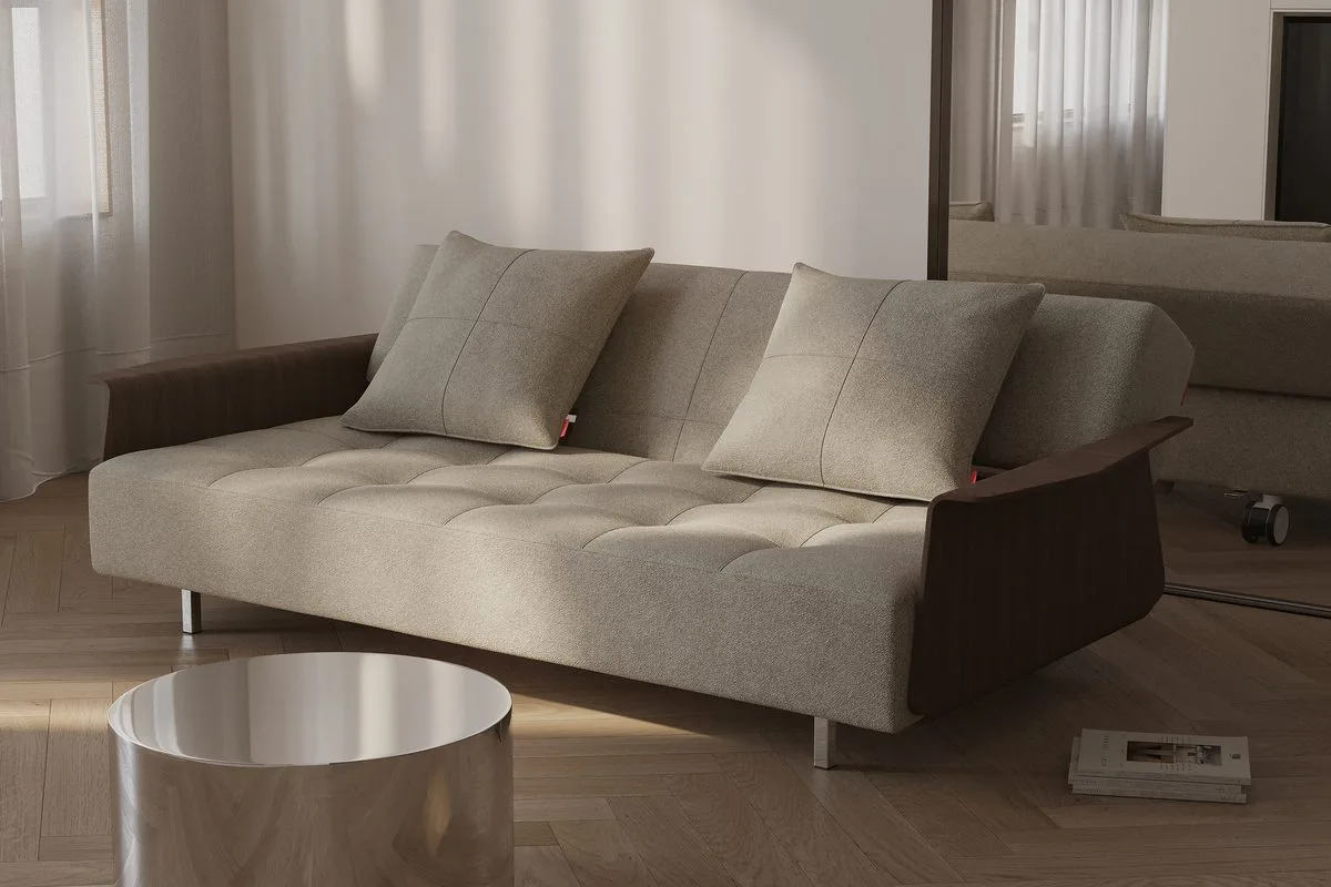 Long Horn D.E.L Schlafsofa Mit Armlehnen