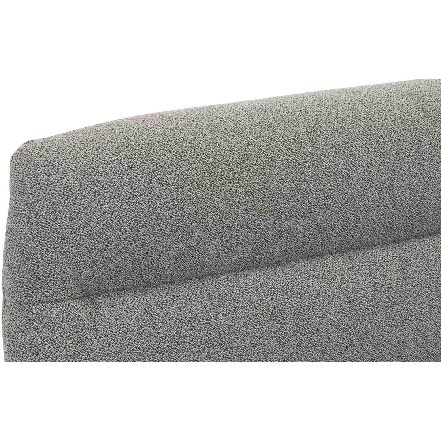 ADA Portland Sitzbank 220cm in Stoff RUK grau – Ansicht 5