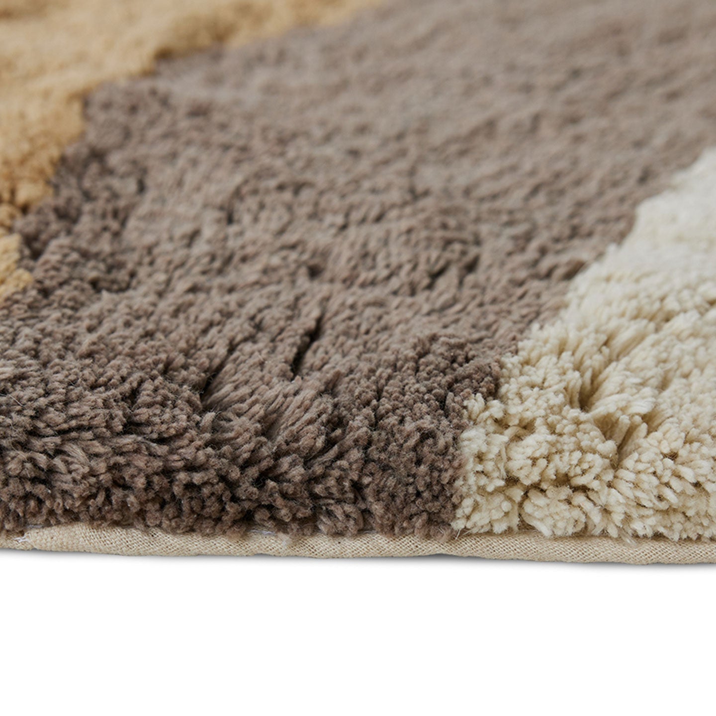 hkliving Badematte aus Baumwolle in natürlichen Farben – Ansicht 4