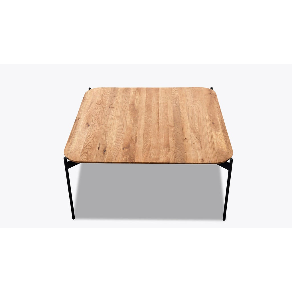 Couchtisch ALTO 80cm in Eiche / Metall schwarz matt – Ansicht 4