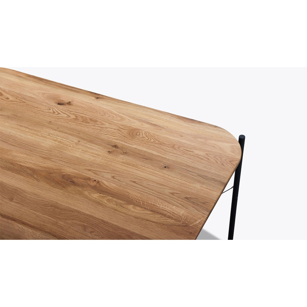 Couchtisch ALTO 80cm in Eiche / Metall schwarz matt – Ansicht 5