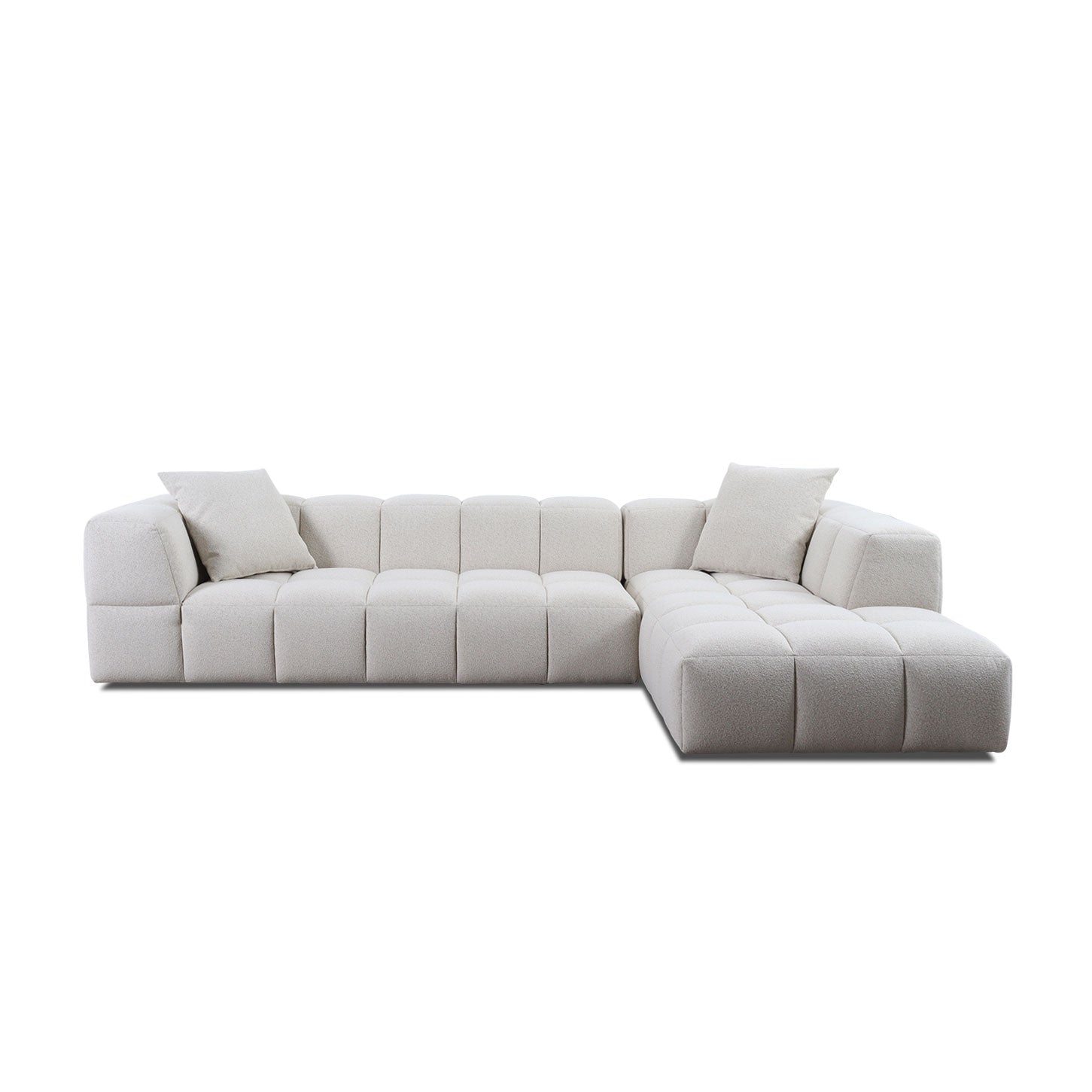 Softform BUBBLE Ecksofa in Stoff Manhattan – Ansicht 34
