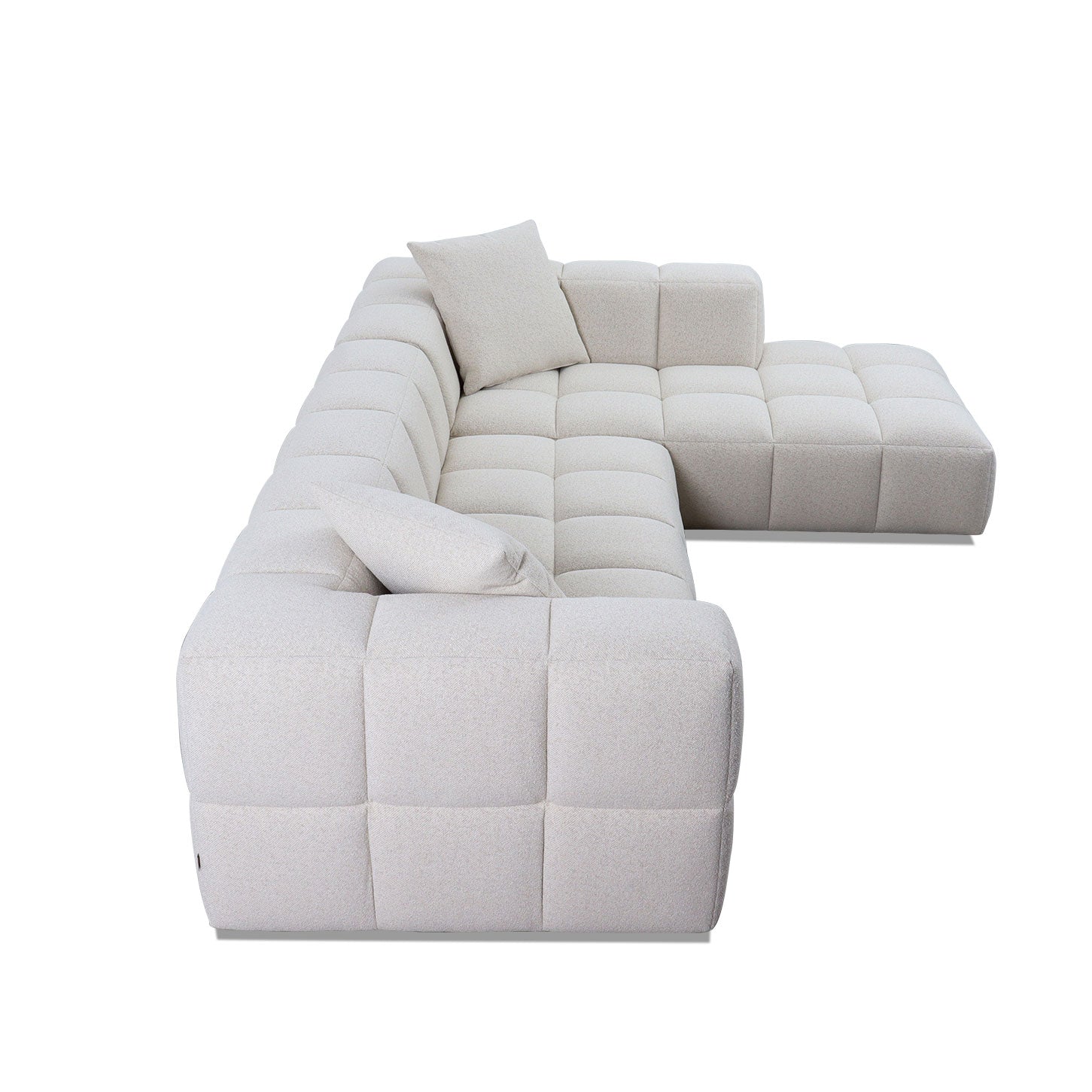 Softform BUBBLE Ecksofa in Stoff Manhattan – Ansicht 37