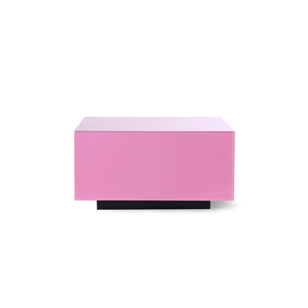 hkliving Couchtisch Spiegelblocktisch Größe L in rosa
