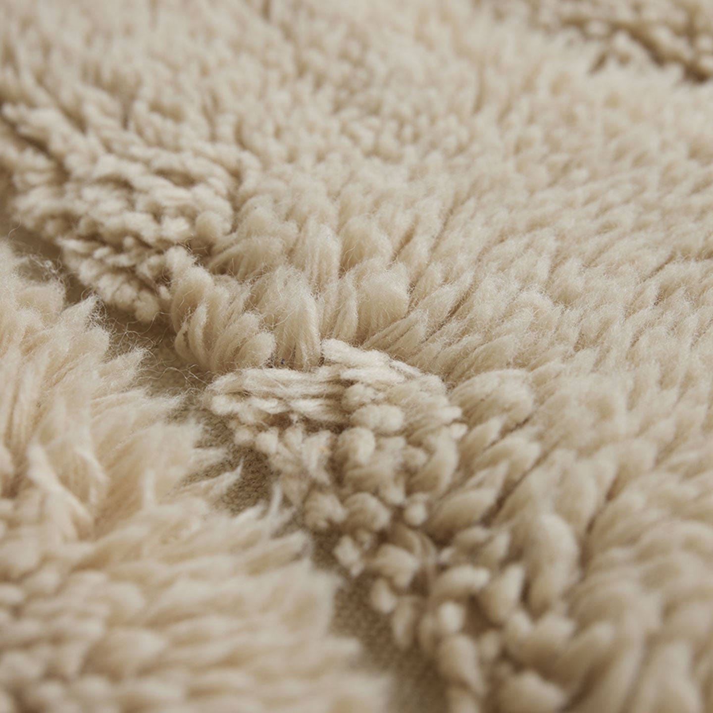 hkliving Teppich 200x140cm aus Wolle in creme – Ansicht 6