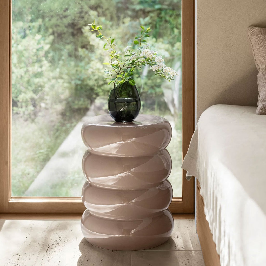 TORU Keramik Hocker Rund