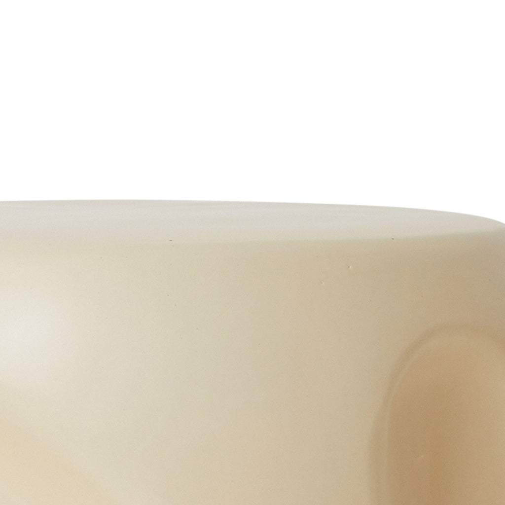 hkliving Keramik Beistelltisch Currents in creme – Ansicht 5