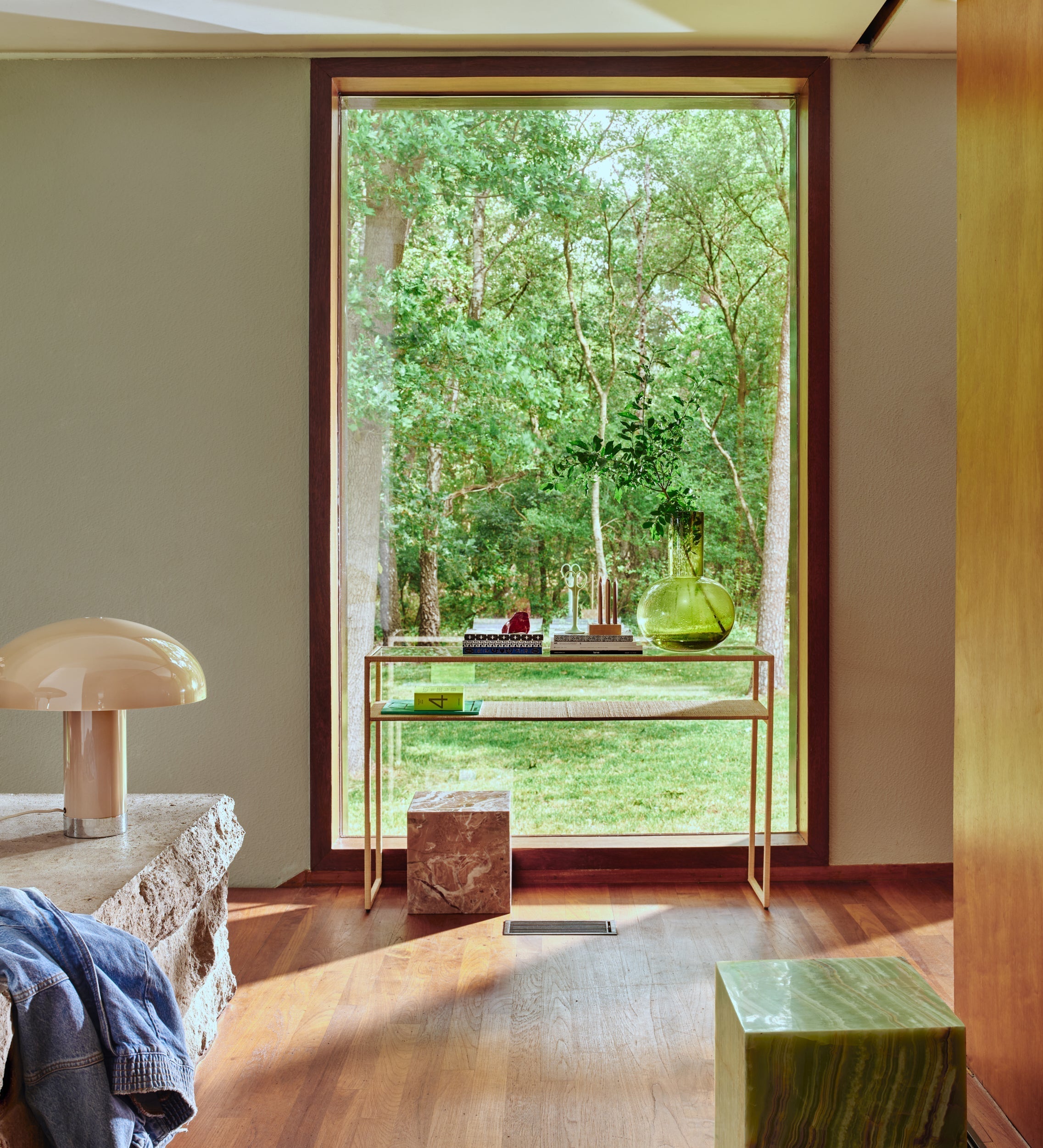 hkliving Lounge Tischleuchte VOL5115 in mocca – Ansicht 2