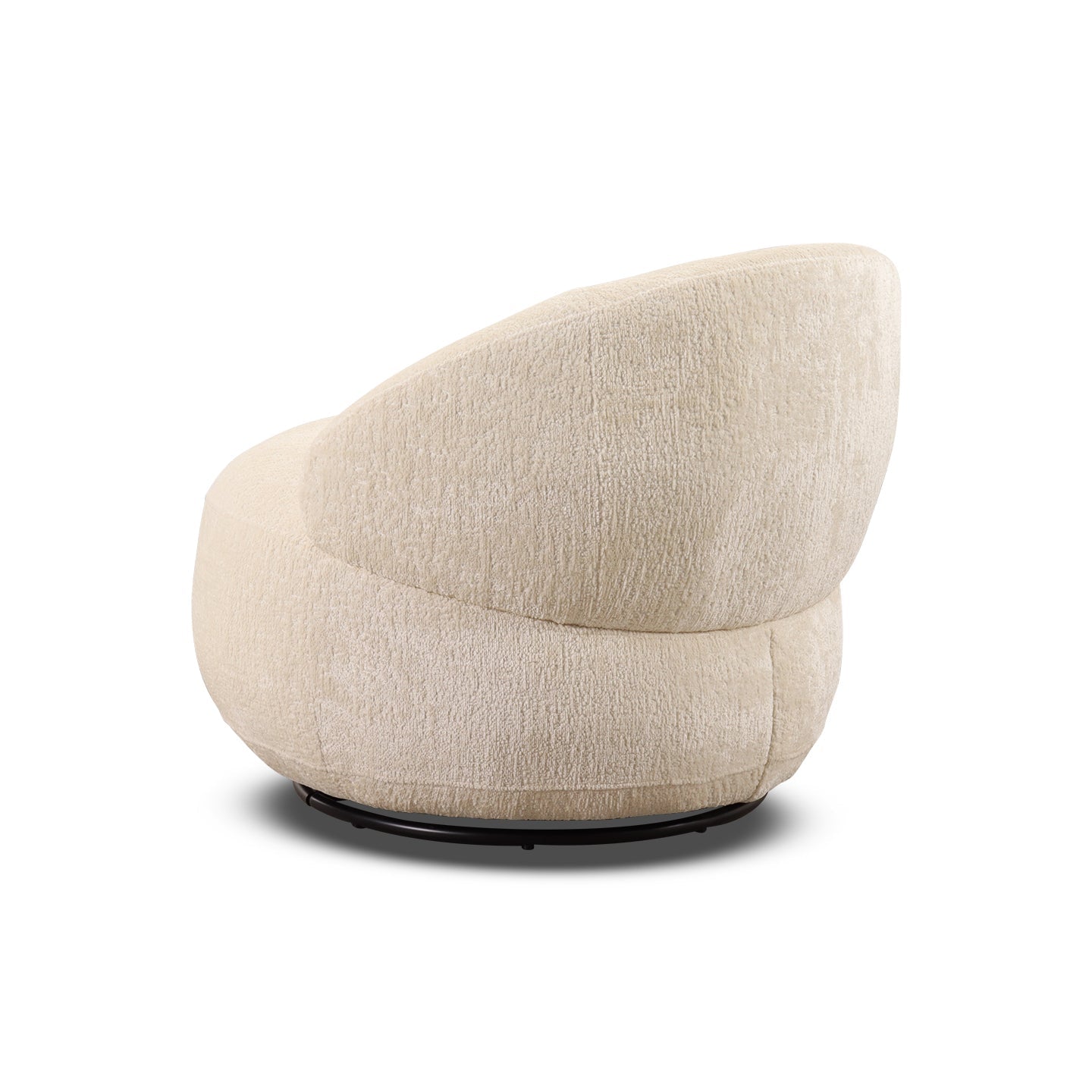 Loungesessel SOFIA in Stoff Koto pristine – Ansicht 3