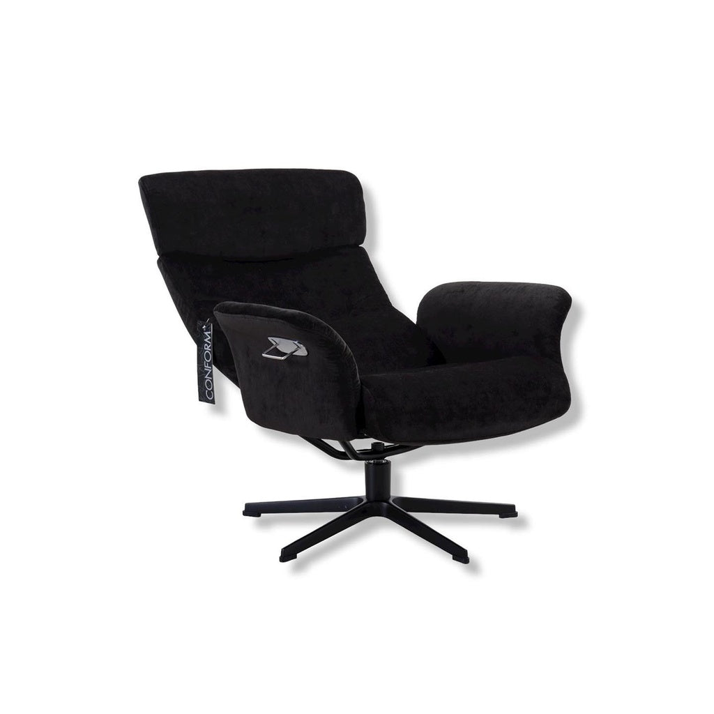 Conform Master Classic Relaxsessel in Stoff Eros night - schwarz – Ansicht 4