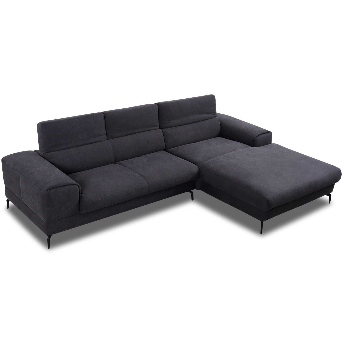 Willi Schillig Piedroo 21106 in Stoff R66 anthracite – Ansicht 7