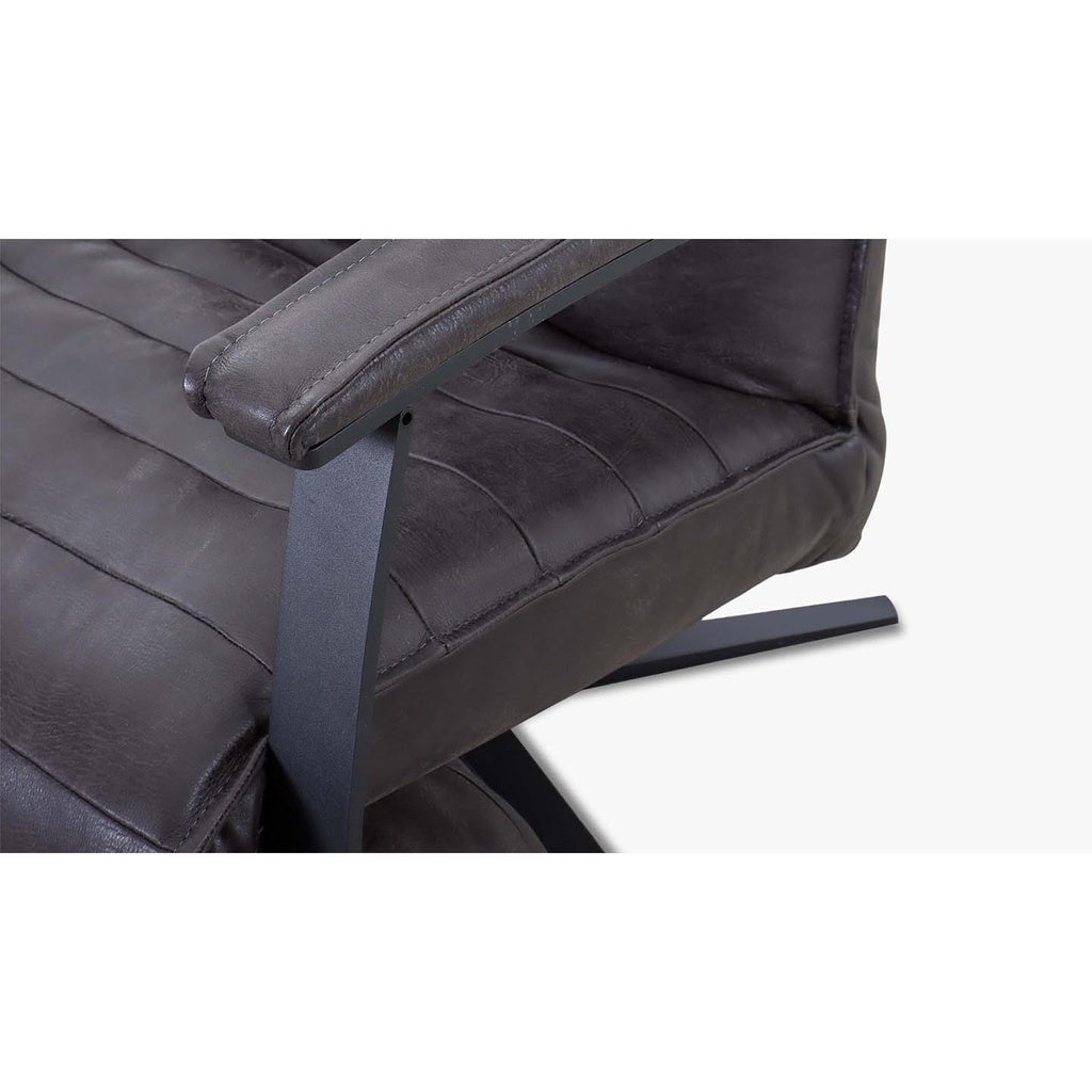 Het Anker Relax Sessel Mexico in Leder Africa espresso – Ansicht 12