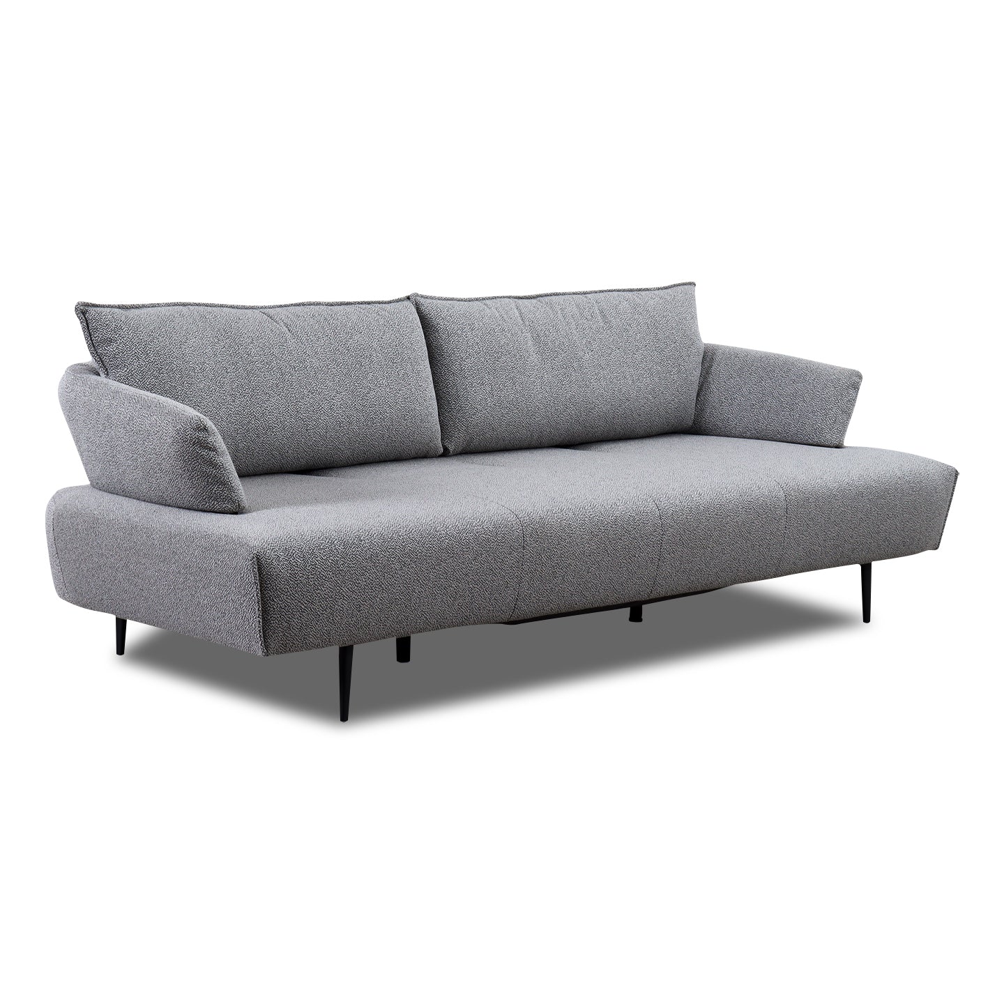 Willi Schillig Sofa 16150 LUNO in Stoff O10 silver grey – Ansicht 2