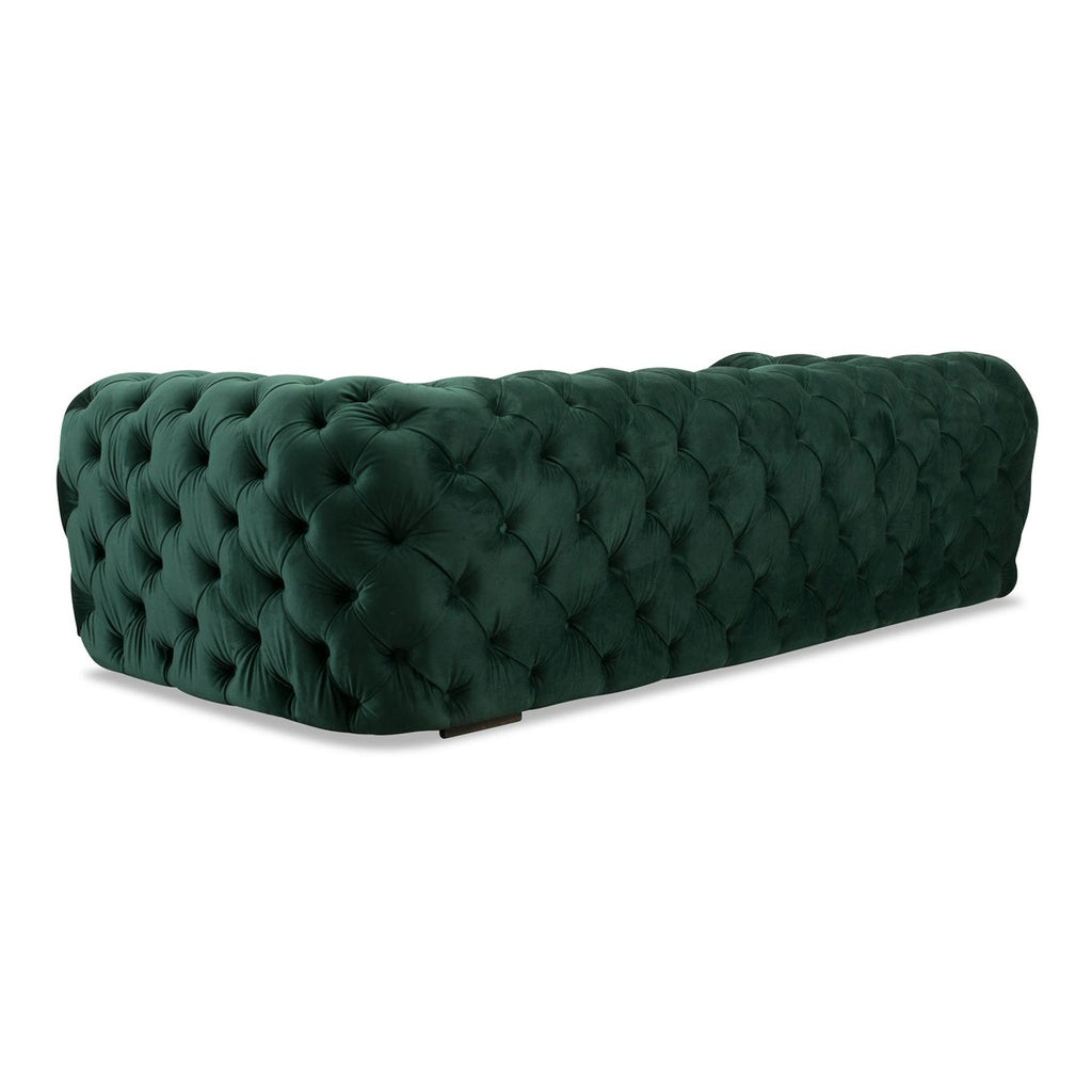 Sofa Chester Pluto in Stoff Amsterdam dunkelgrün – Ansicht 5