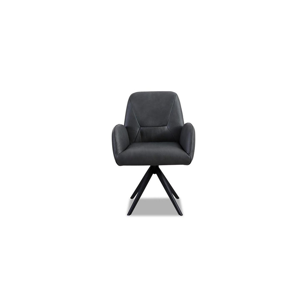 Willi Schillig OLE 11620 Stuhl in Leder Z75 anthracite