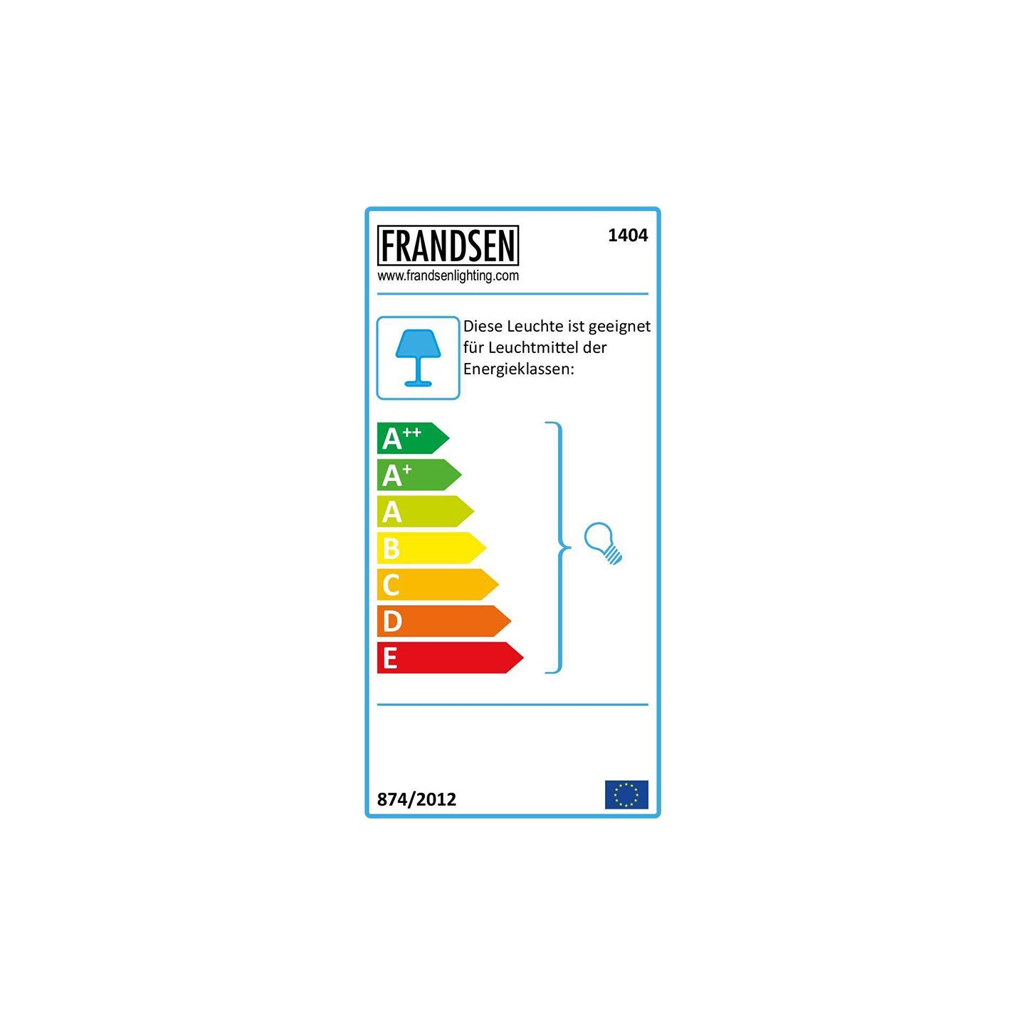 Frandsen Tischleuchte COOL – Ansicht 7