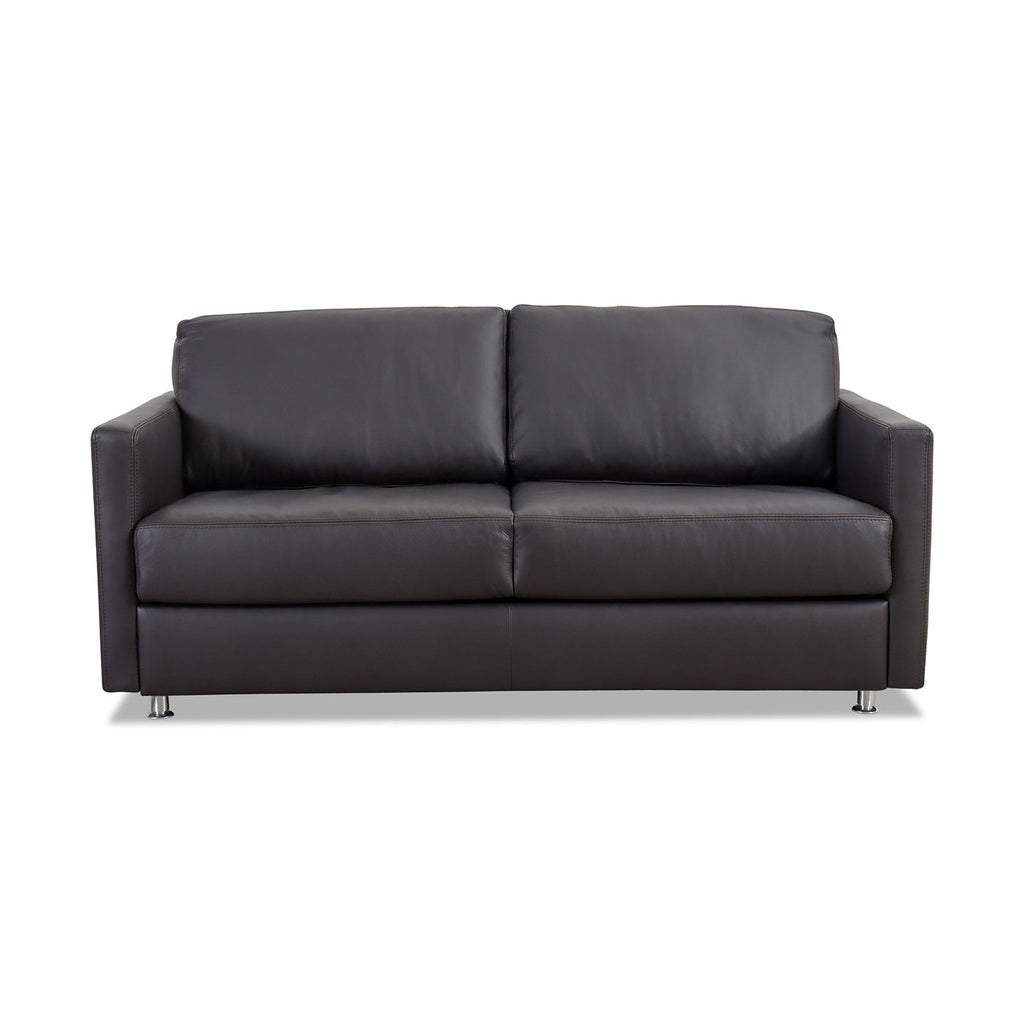 tommy M Schlafsofa SOGNARE mit Schlaffunktion  in Leder Semalin marron