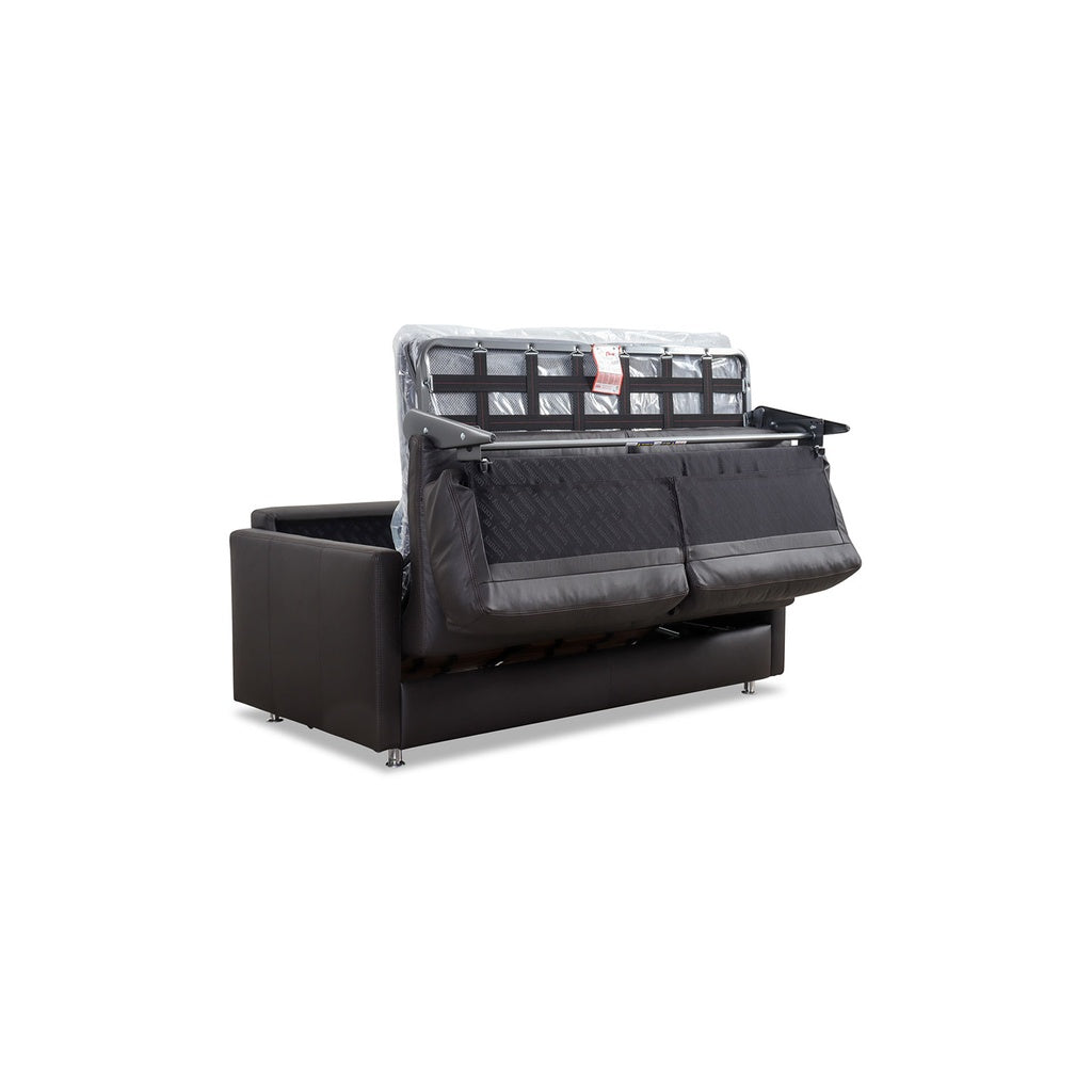 tommy M Schlafsofa SOGNARE mit Schlaffunktion  in Leder Semalin marron
