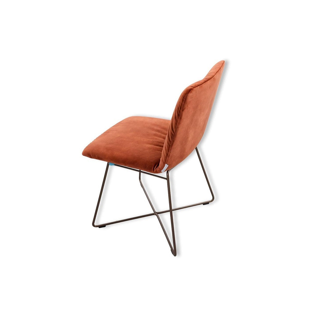 Willi Schillig LOTTA 11004 Stuhl- 2 er Set  Stoff S41 copper – Ansicht 4
