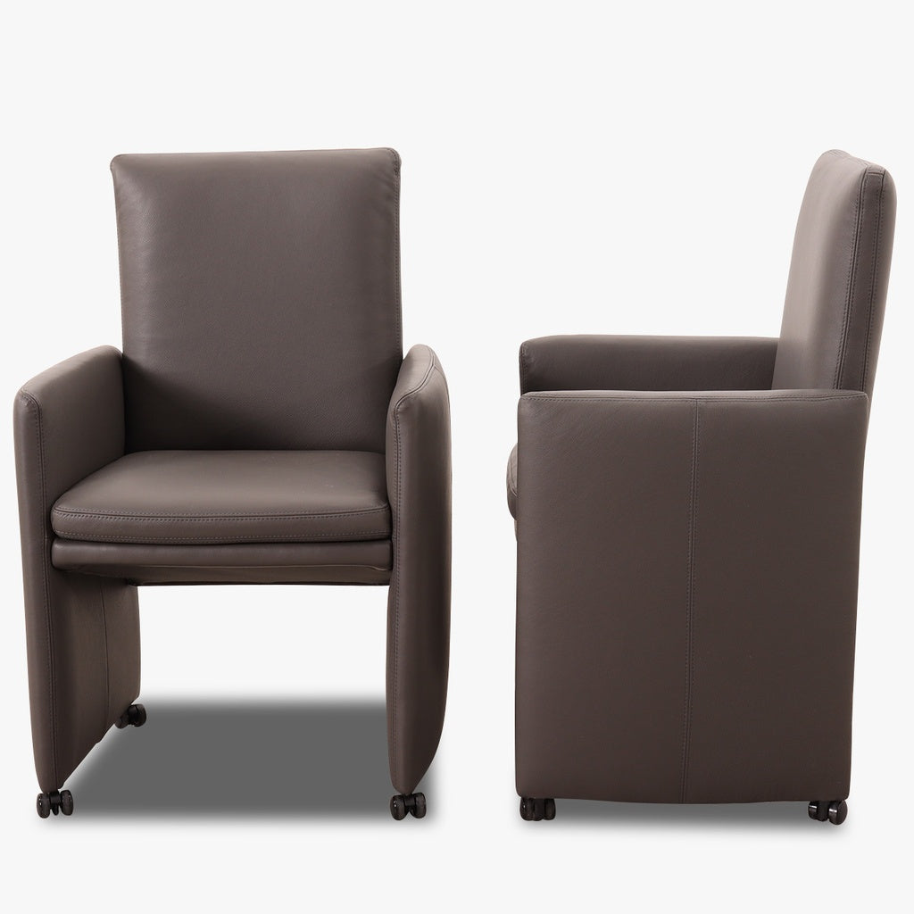 Willi Schillig RIALTO 10600 RIALTO Stuhl-Sessel MH in Leder Z73 – Ansicht 4