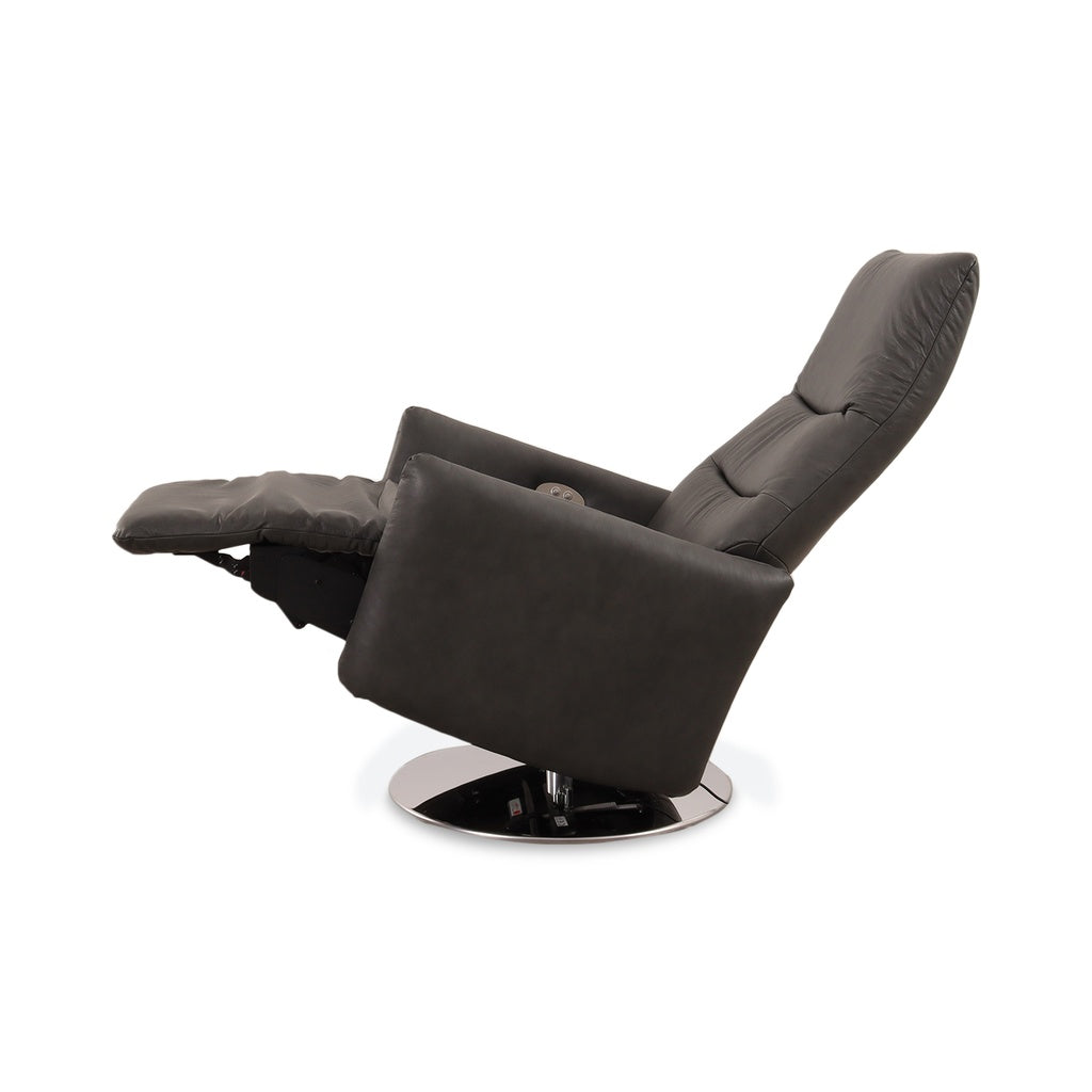 Willi Schillig SALSAA 32600 Fernsehsessel in Leder Z69 anthracite – Ansicht 5
