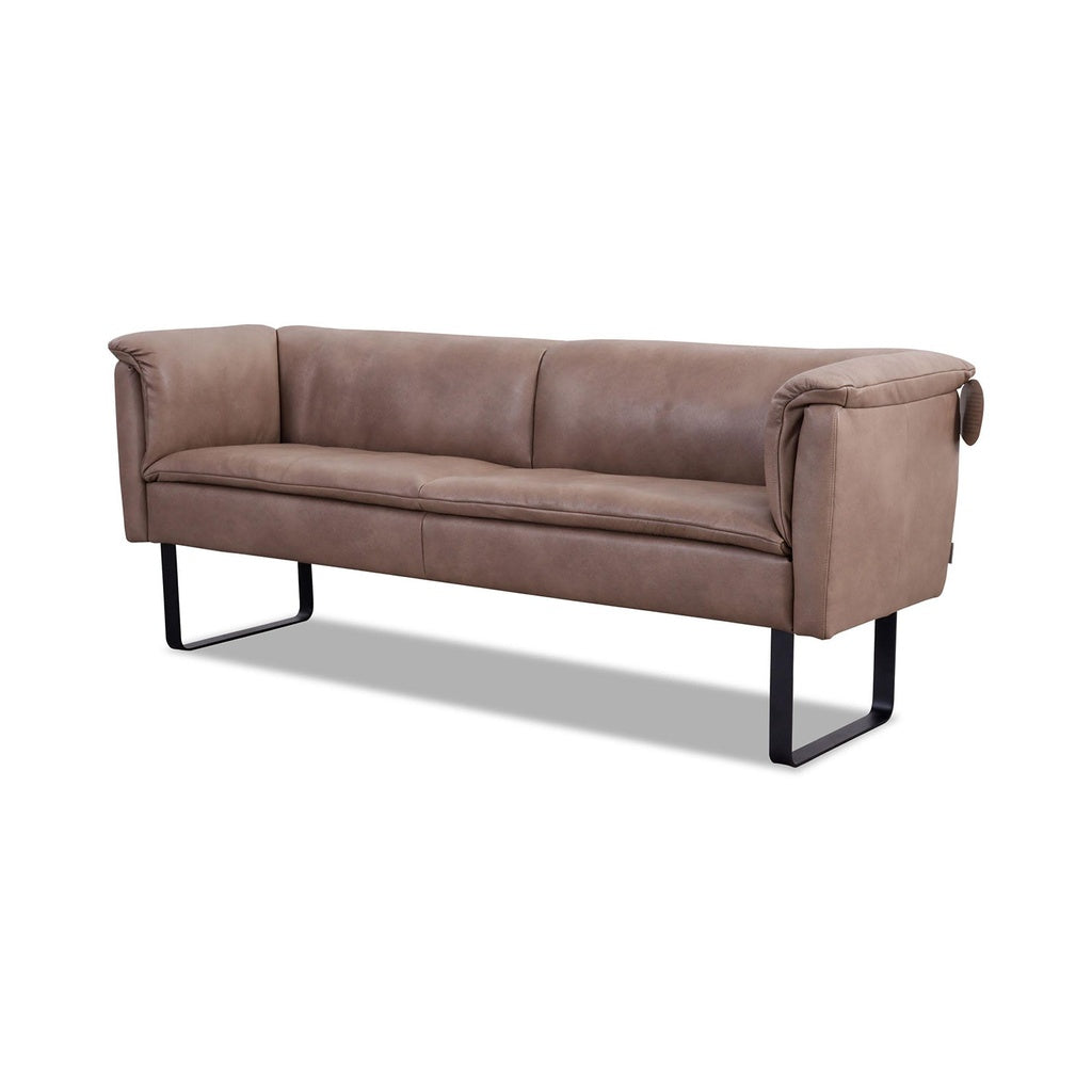 Willi Schillig Sitzbank 11752 Lounge Breite 218cm in Leder Z75 sand – Ansicht 2