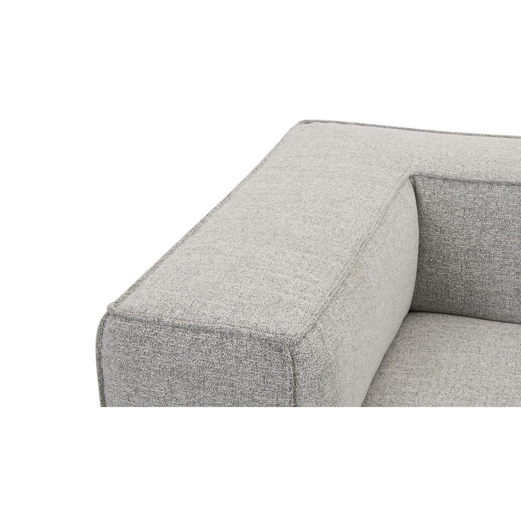Willi Schillig Sofa 18050 around the block in Stoff Puntino white-black – Ansicht 4